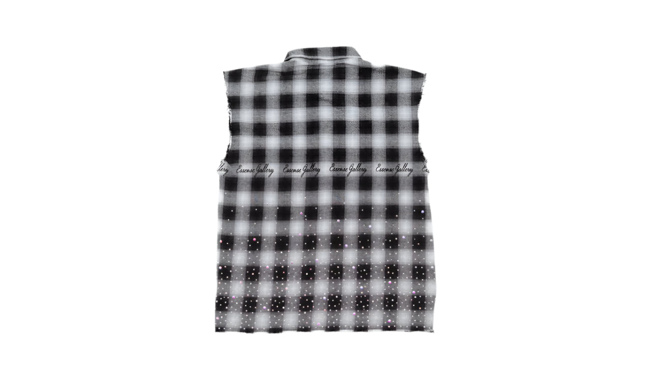 Noir Havoc Sleeveless Flannel