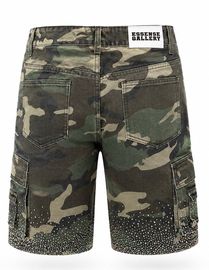 Diamo F*** It Camo Cargo Shorts