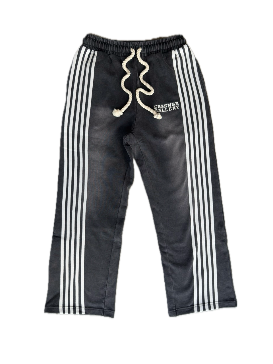 Black Flared Sweatpants