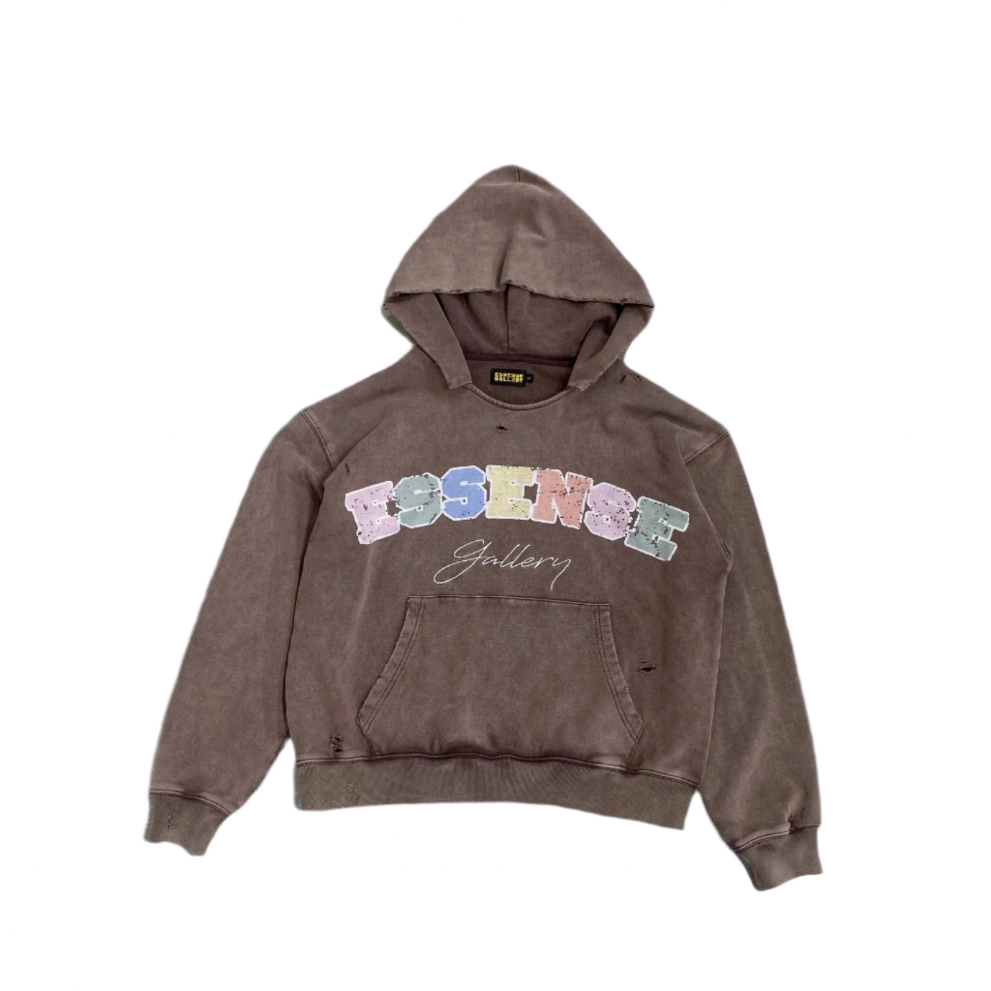 Washed Mocha Hoodie Set