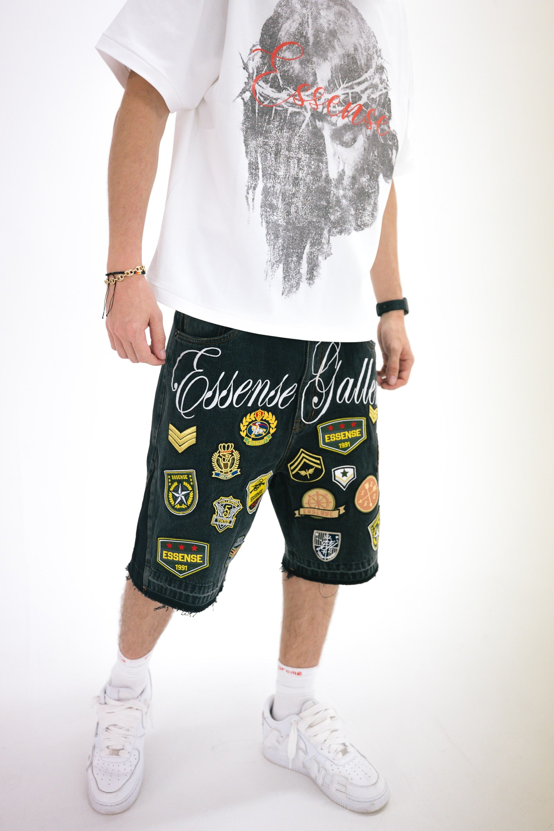 Patch Work Jorts