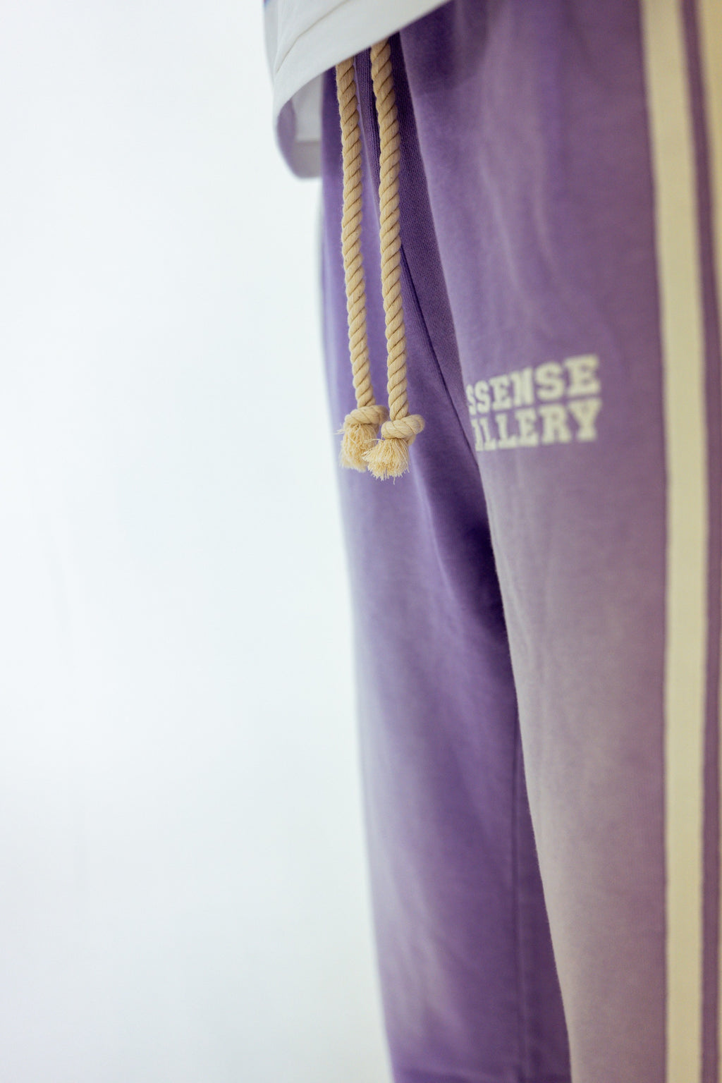 Purple Flare Sweatpants