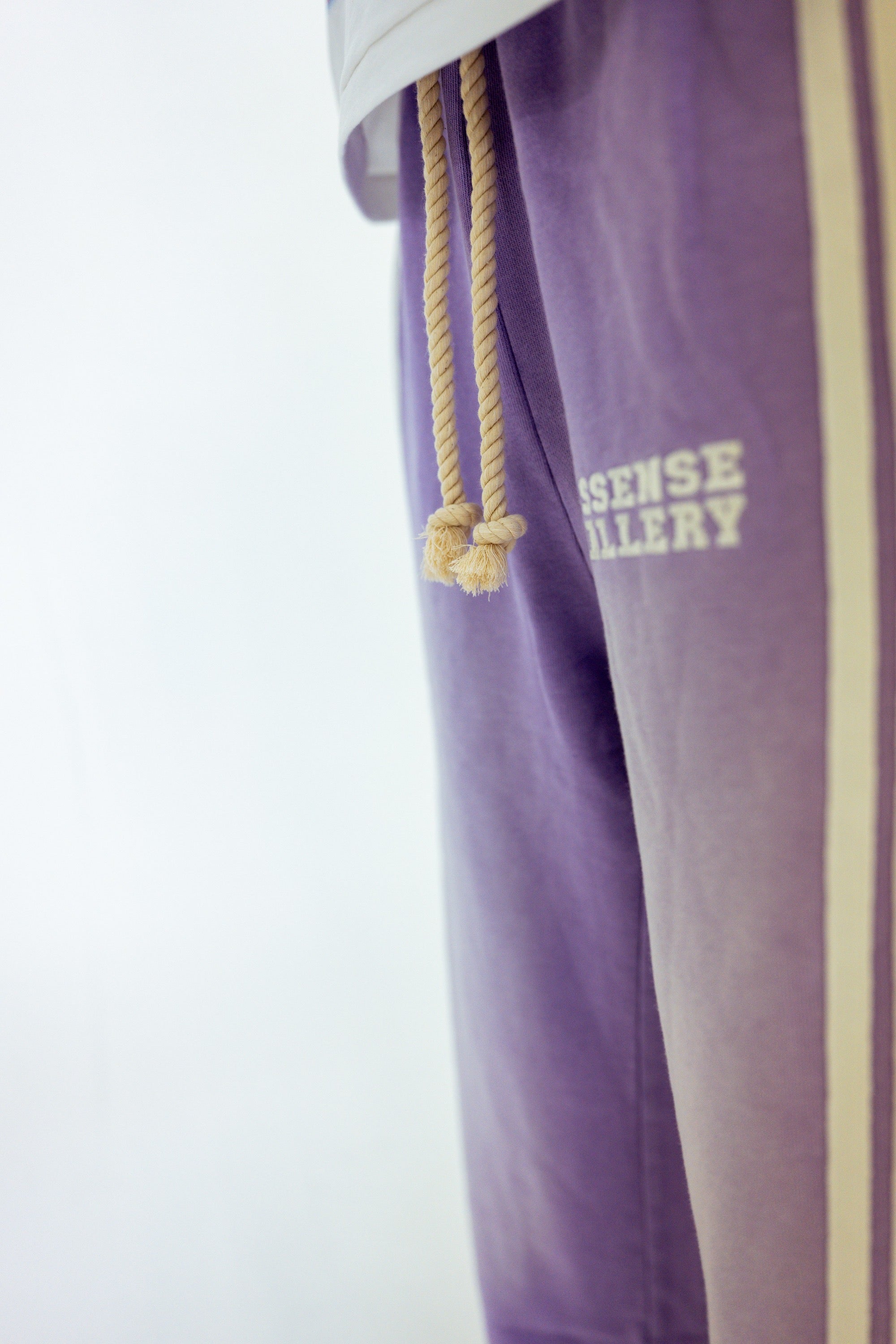 Purple Flare Sweatpants