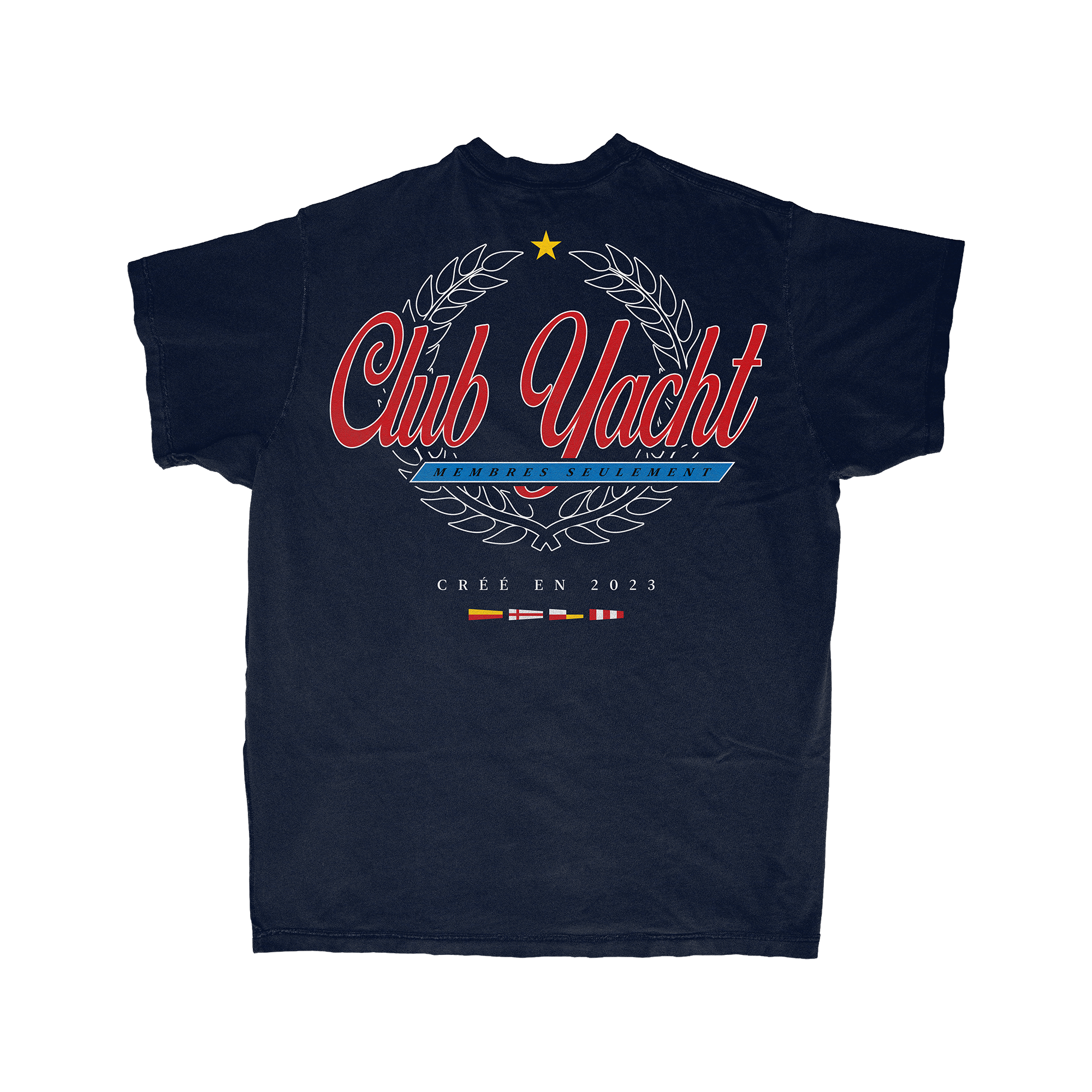 Navy Club Yacht Tee