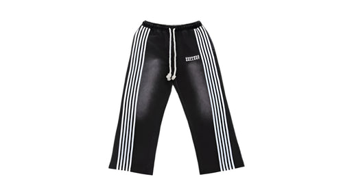 Black Flared Sweatpants