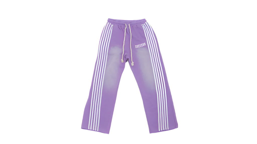 Purple Flare Sweatpants