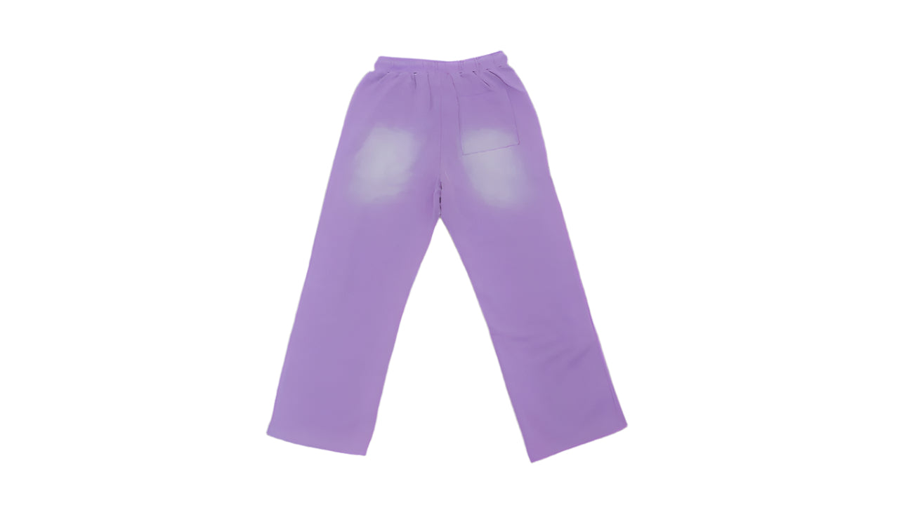 Purple Flare Sweatpants