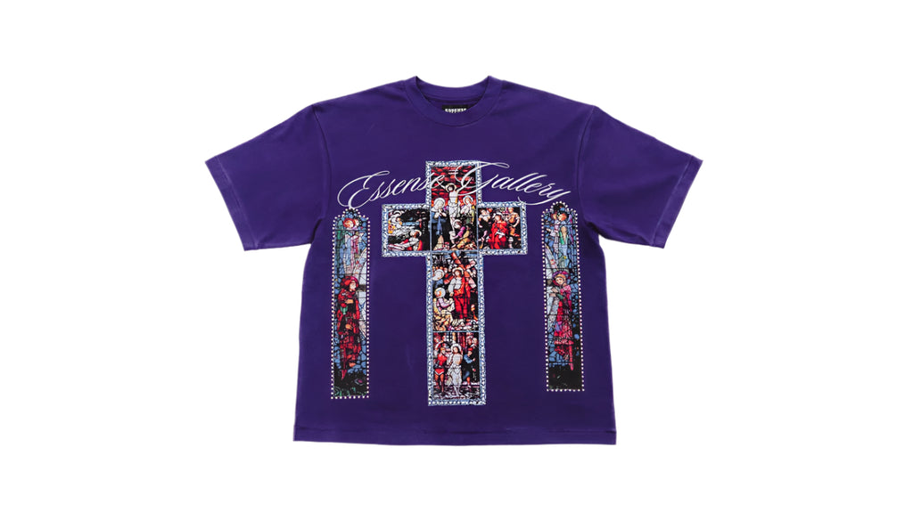 Purple Sacred Glass Tee