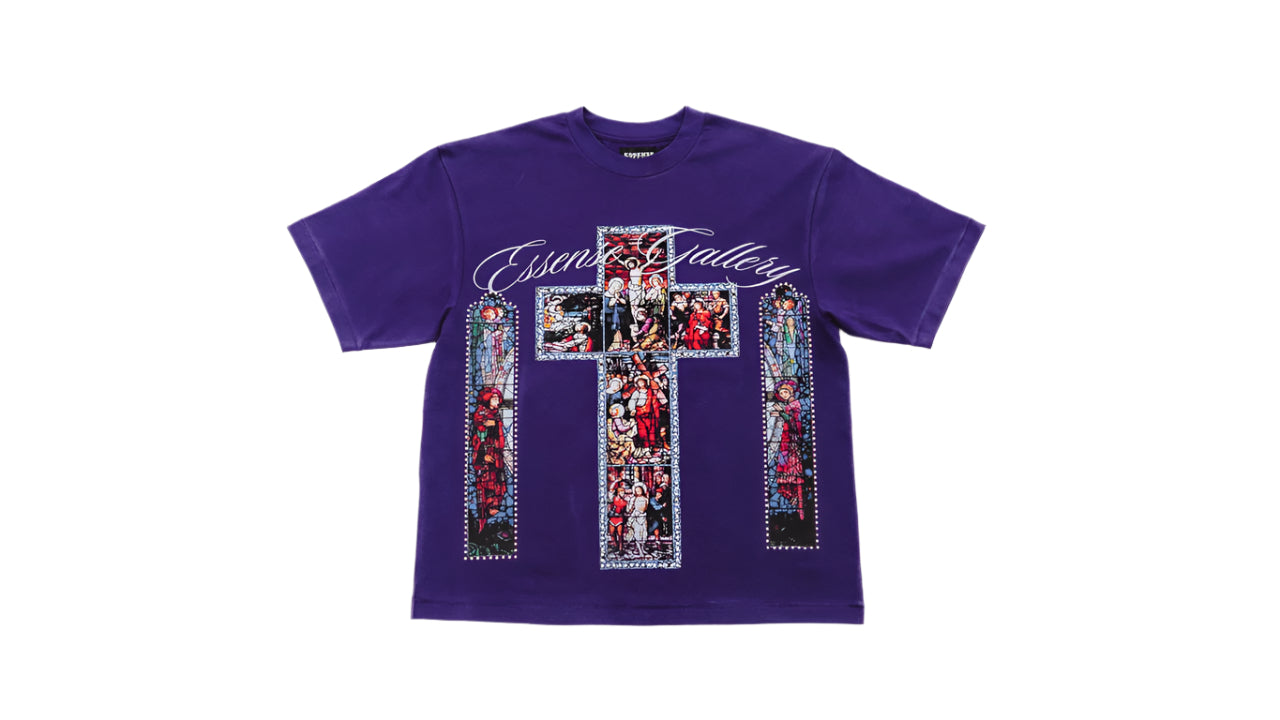 Purple Sacred Glass Tee