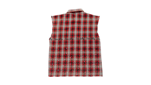 Bloodline Flare Sleeveless Flannel