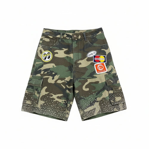 Diamo F*** It Camo Cargo Shorts