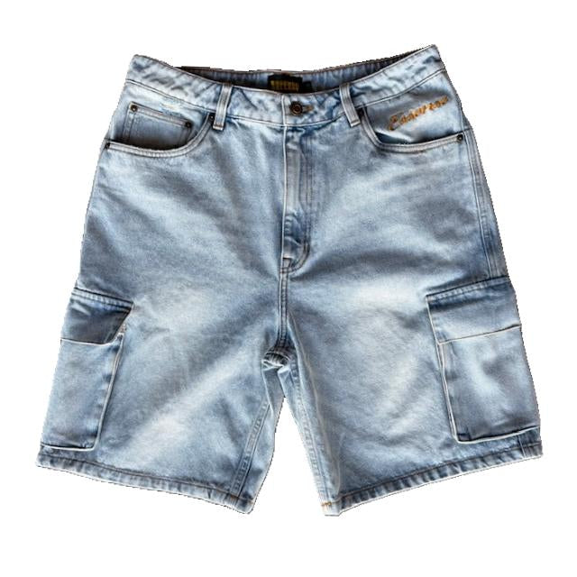 Studded Denim Jorts